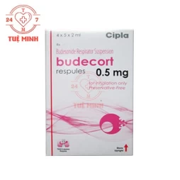 Budecort 0,5mg Respules Cipla - Thuốc điều trị bệnh bạch hầu thanh quản